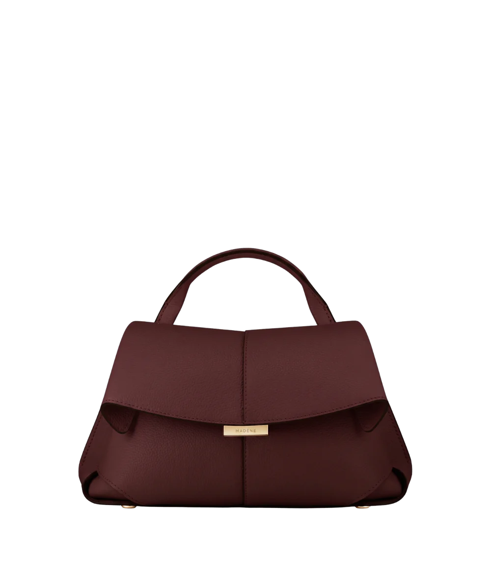 Solène Mini - Textured Black Cherry
