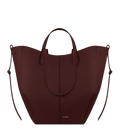 Aveline Tote - Textured Black Cherry