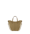 Aveline Tote Nano - Textured Smoky Olive