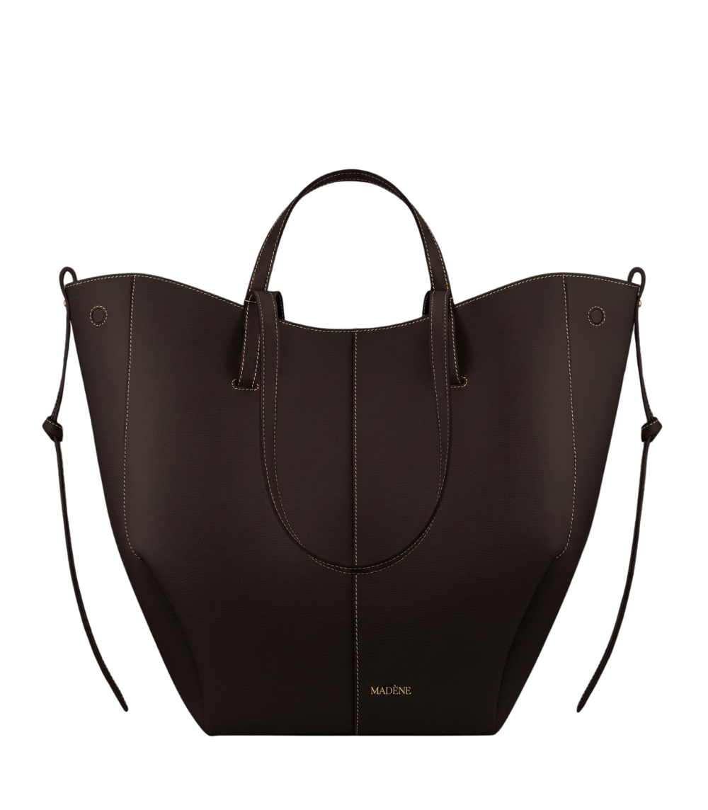 Aveline Tote - Textured Ebony