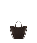 Aveline Tote Nano - Textured Ebony