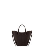 Aveline Tote Nano - Textured Ebony