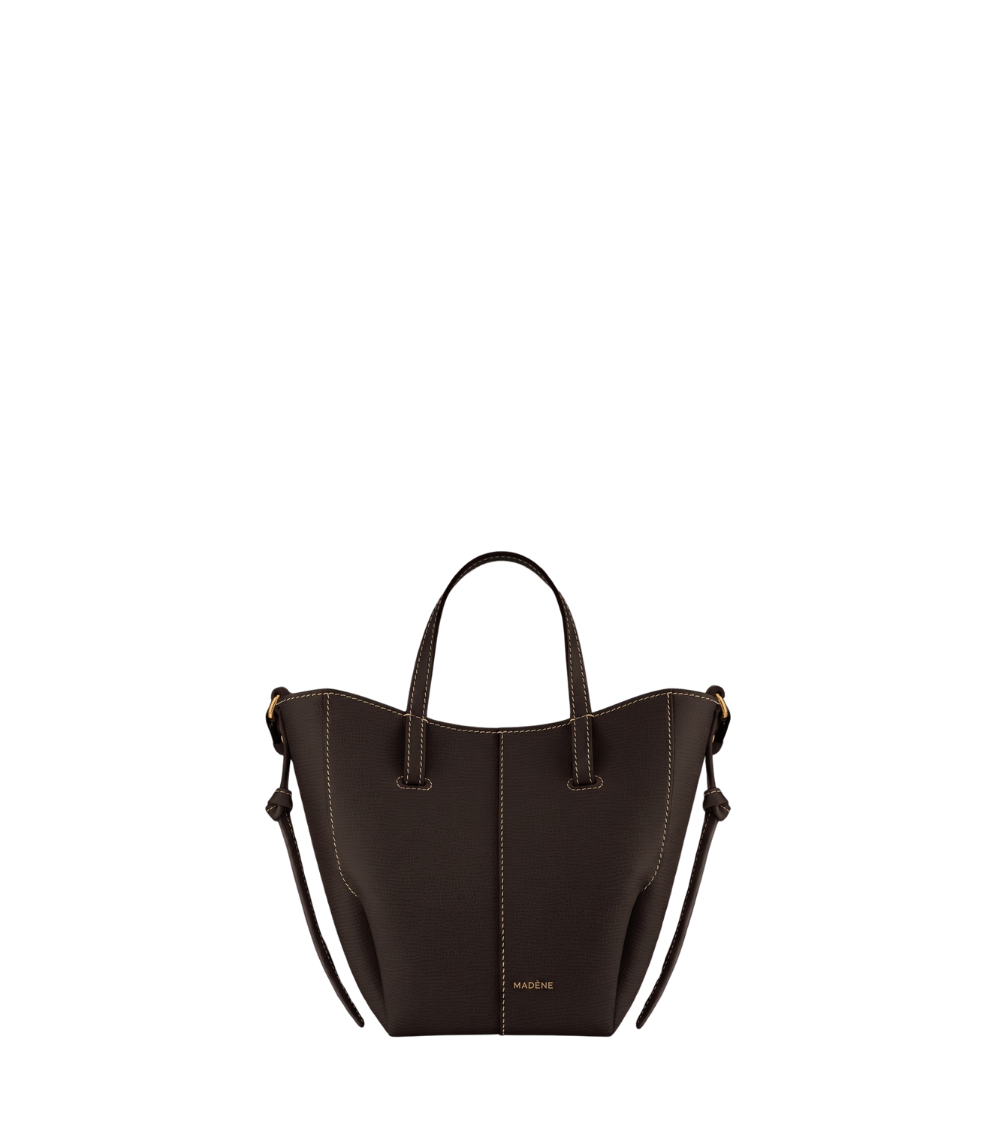 Aveline Tote Nano - Textured Ebony