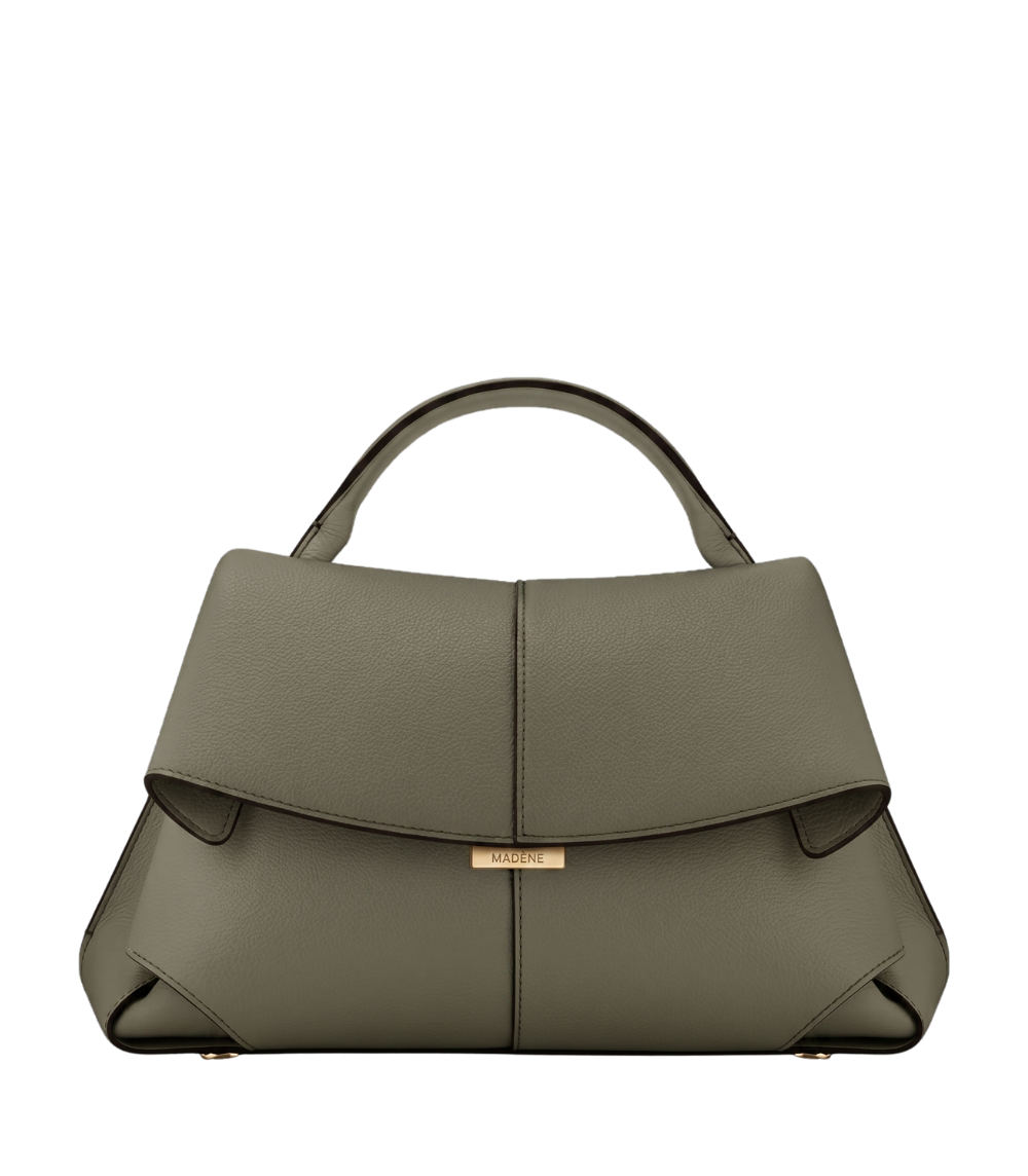 Solène - Textured Smoky Green
