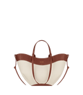 Aveline Mini - Cognac Canvas