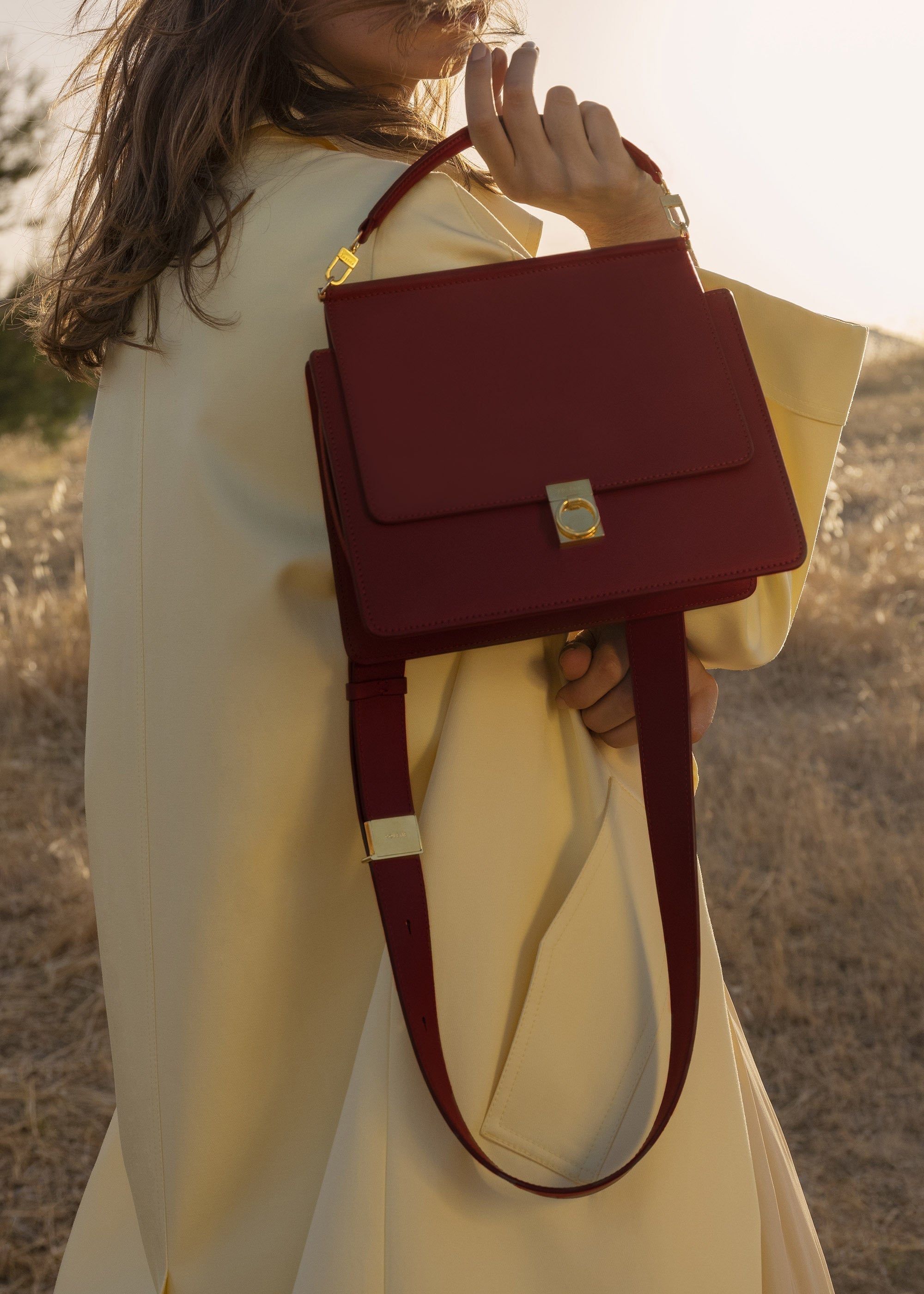 Maison Carry - Smooth Burgundy
