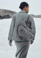 Aveline Mini - Merino Stone