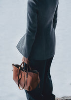 Aveline Mini - Textured Cognac