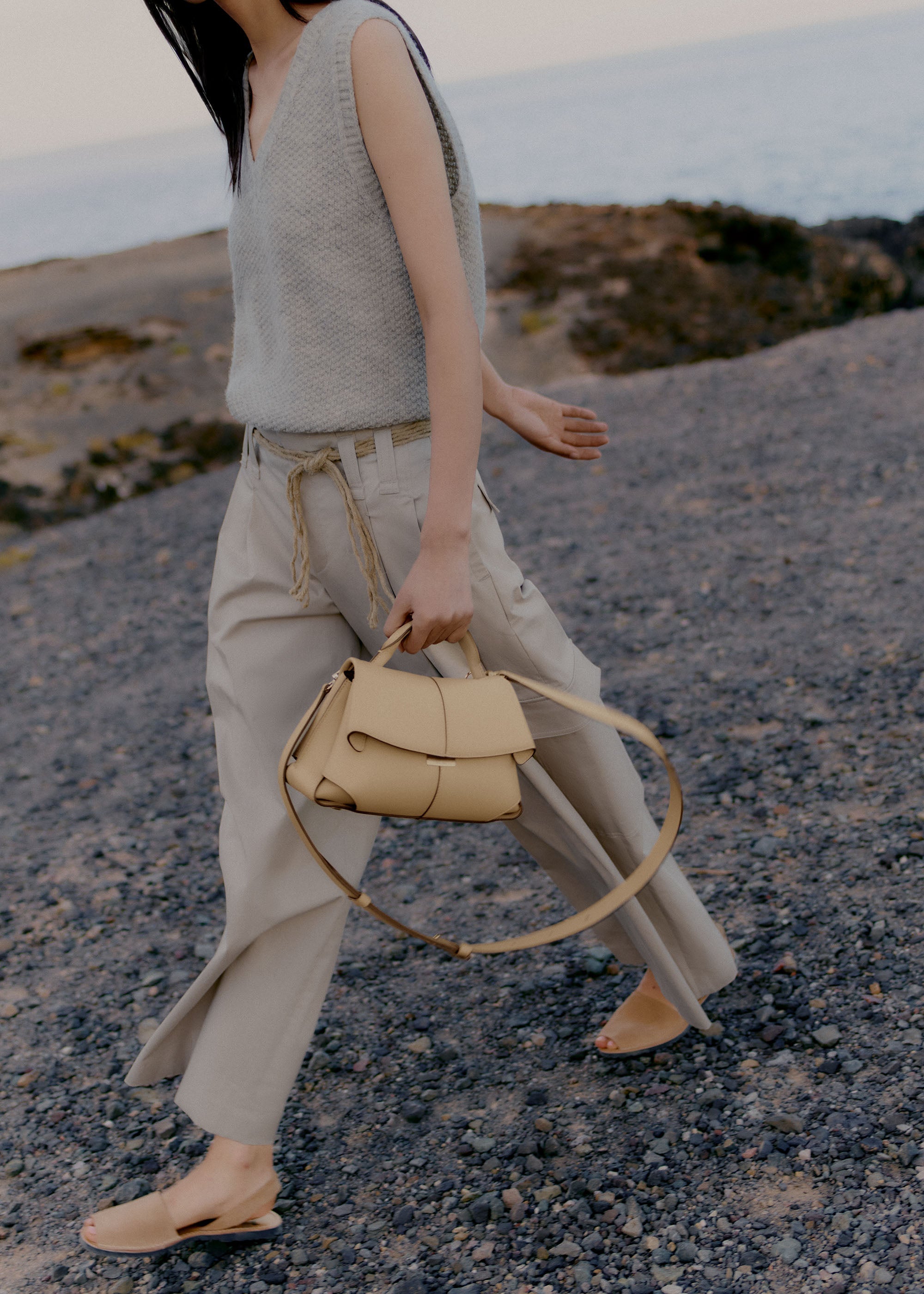 Solène Mini - Textured Sand