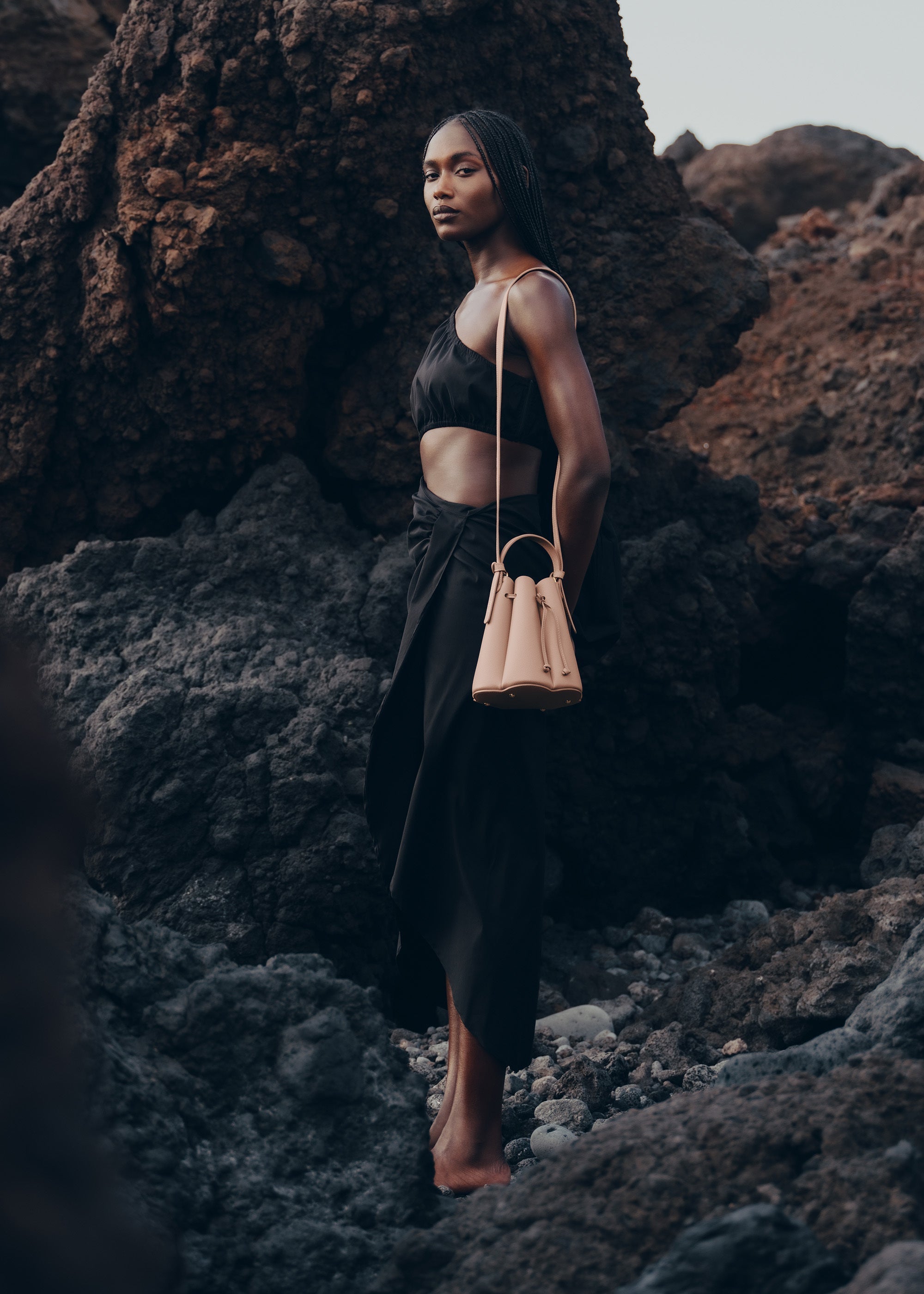 Colette Mini - Textured Nude