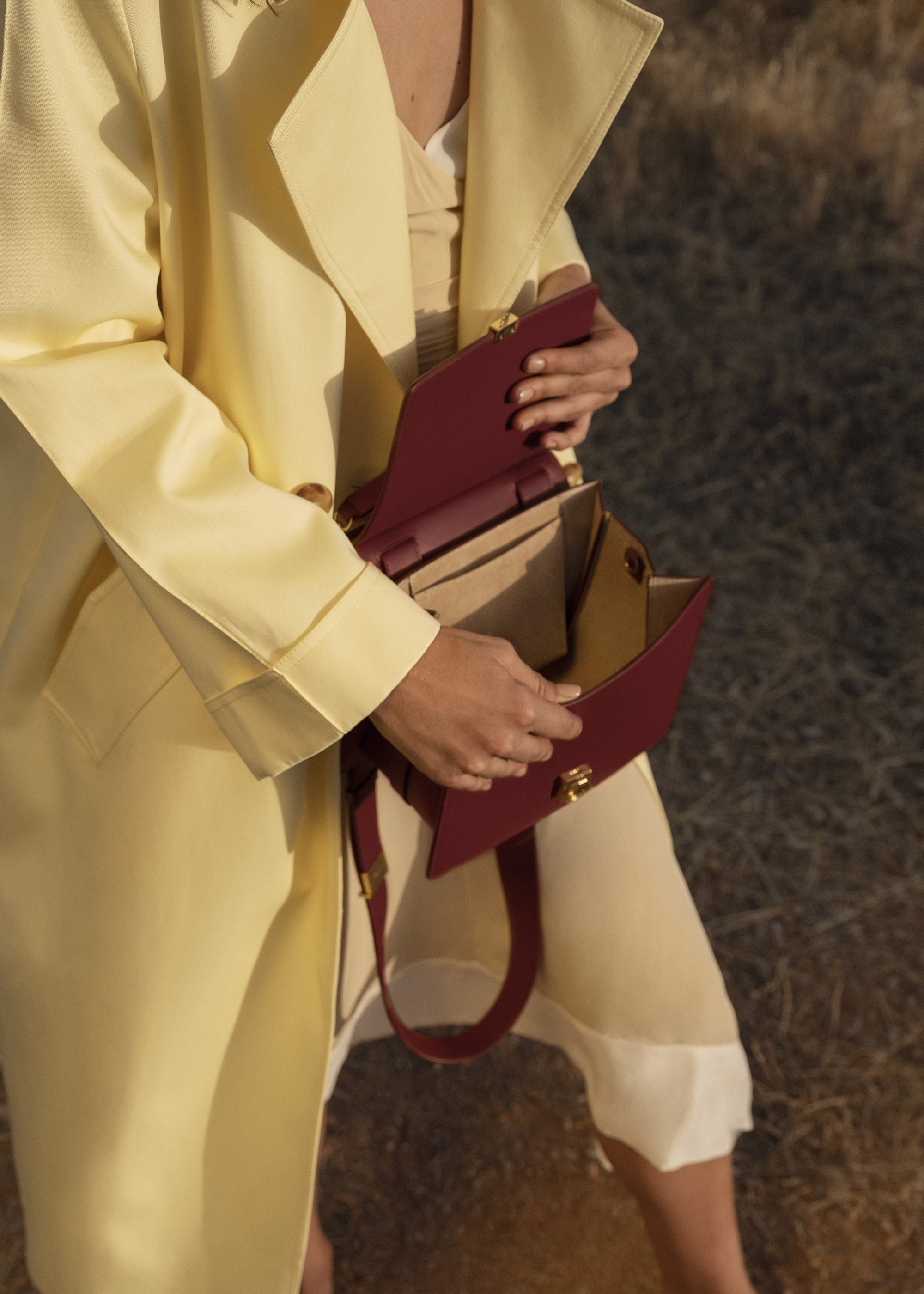 Maison Carry - Smooth Burgundy