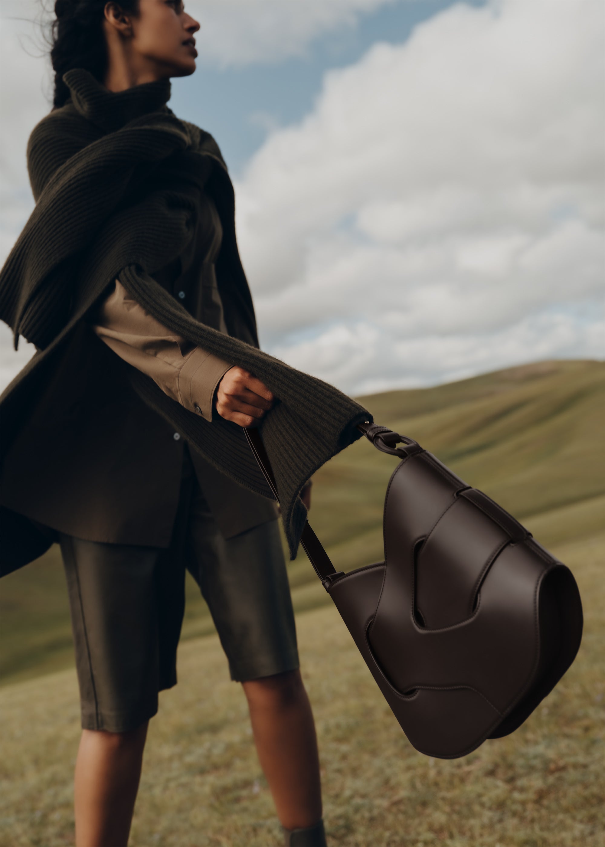 Évienne Hobo - Smooth Ebony