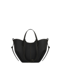 Aveline Mini — Black Grain Écru Stitch