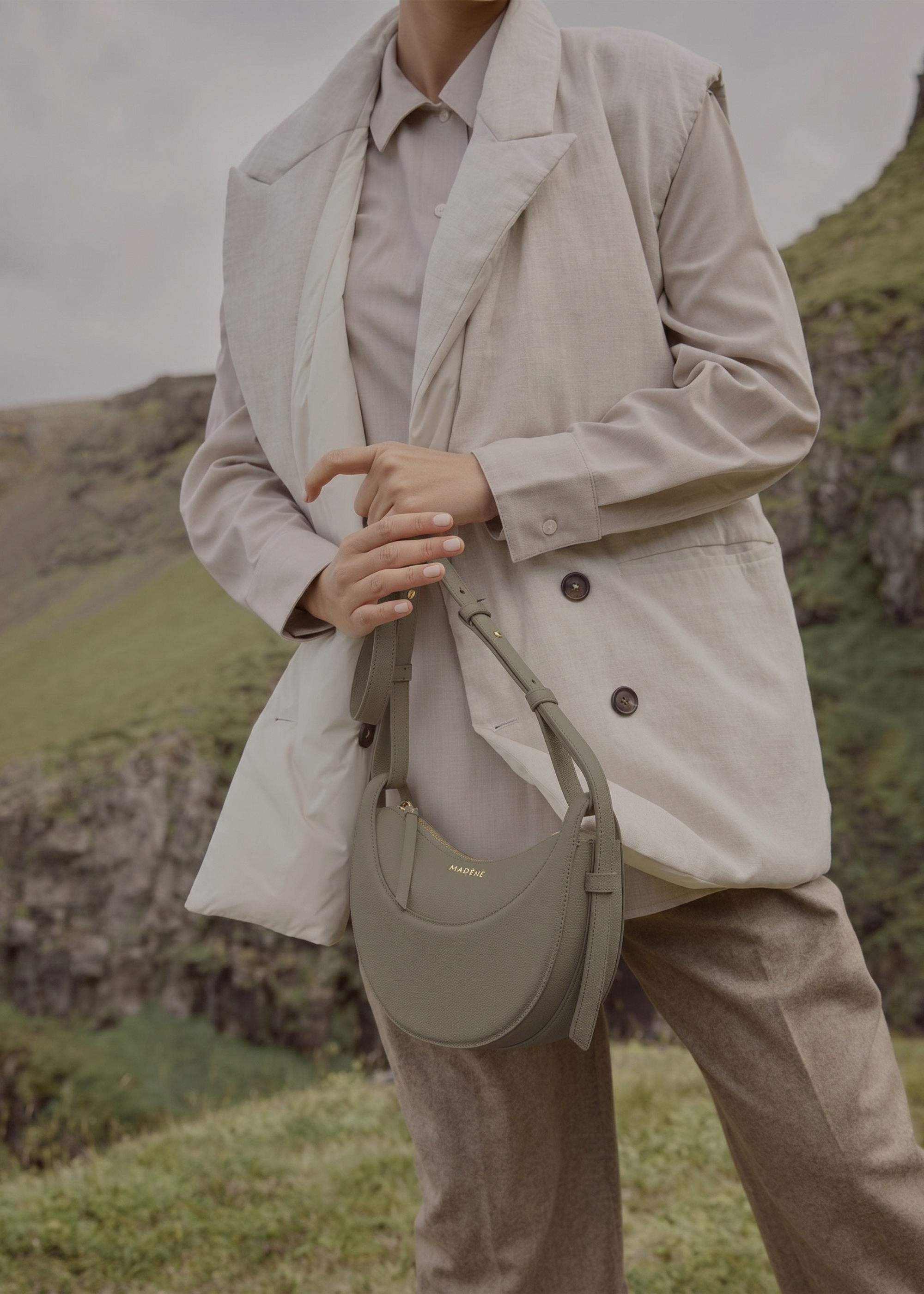 Vivienne - Textured Olive