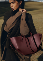 Aveline Mini - Textured Black Cherry