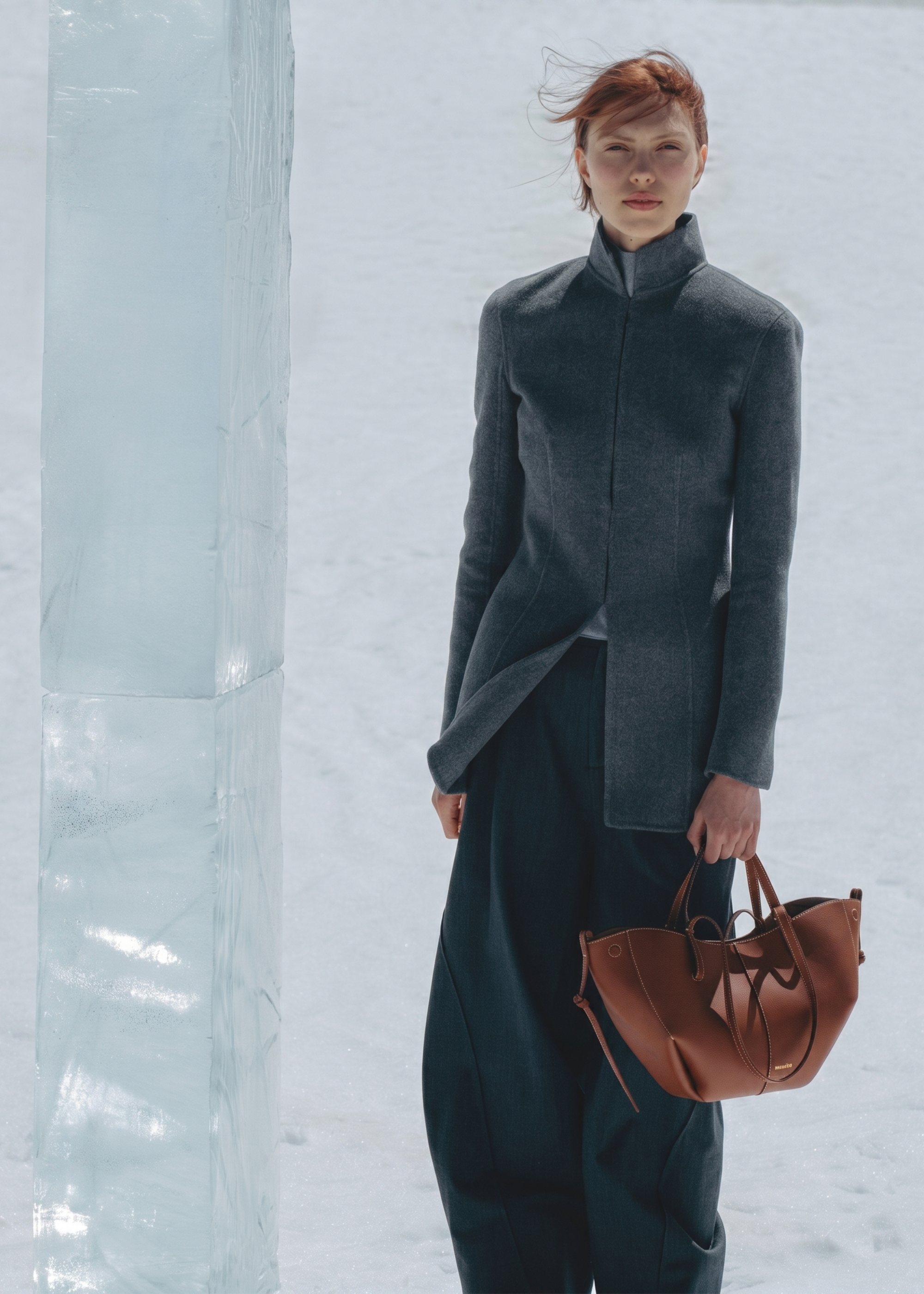 Aveline Mini - Textured Cognac