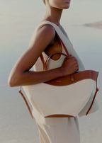 Aveline Mini - Cognac Canvas