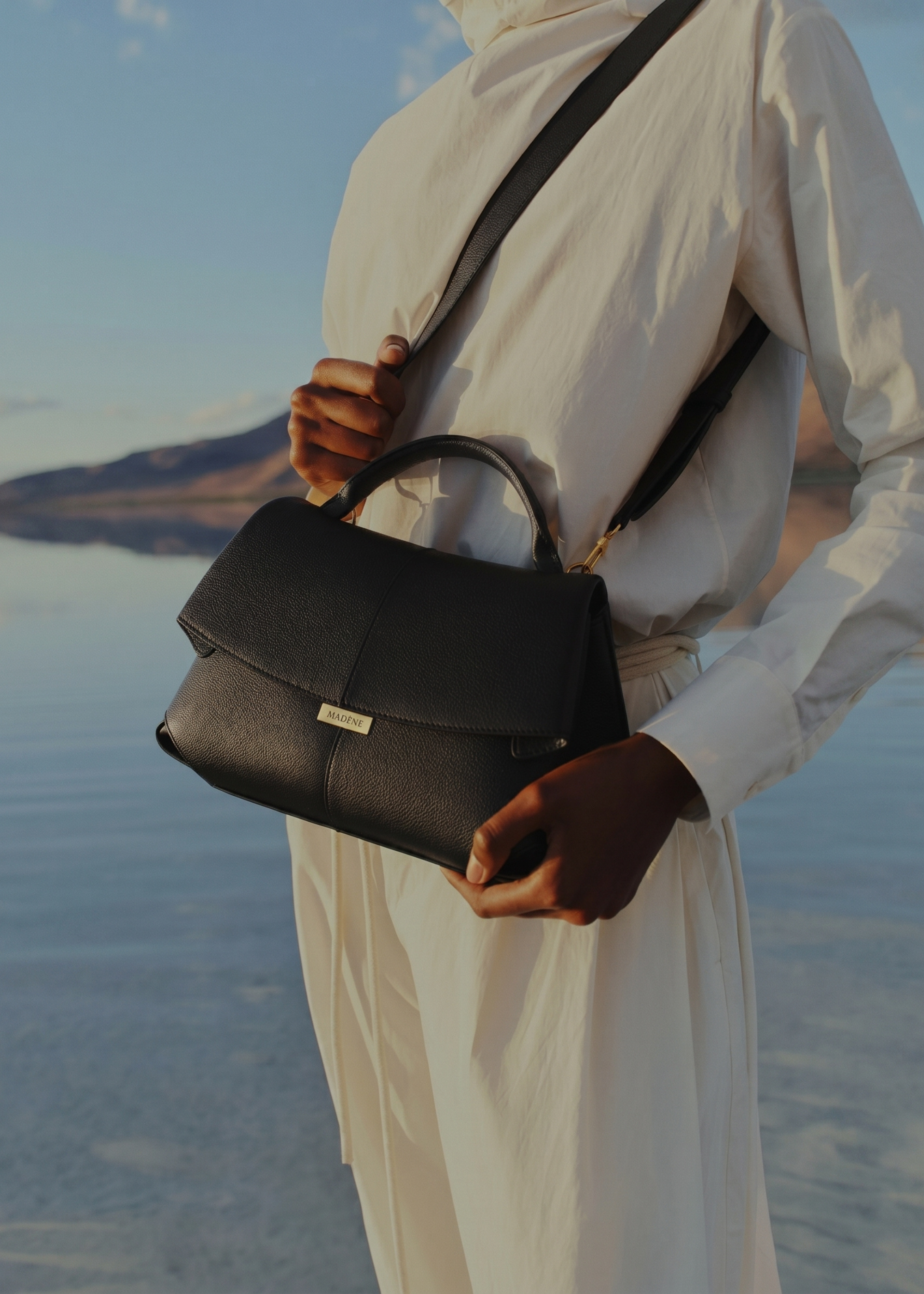 Solène Mini - Black Grain