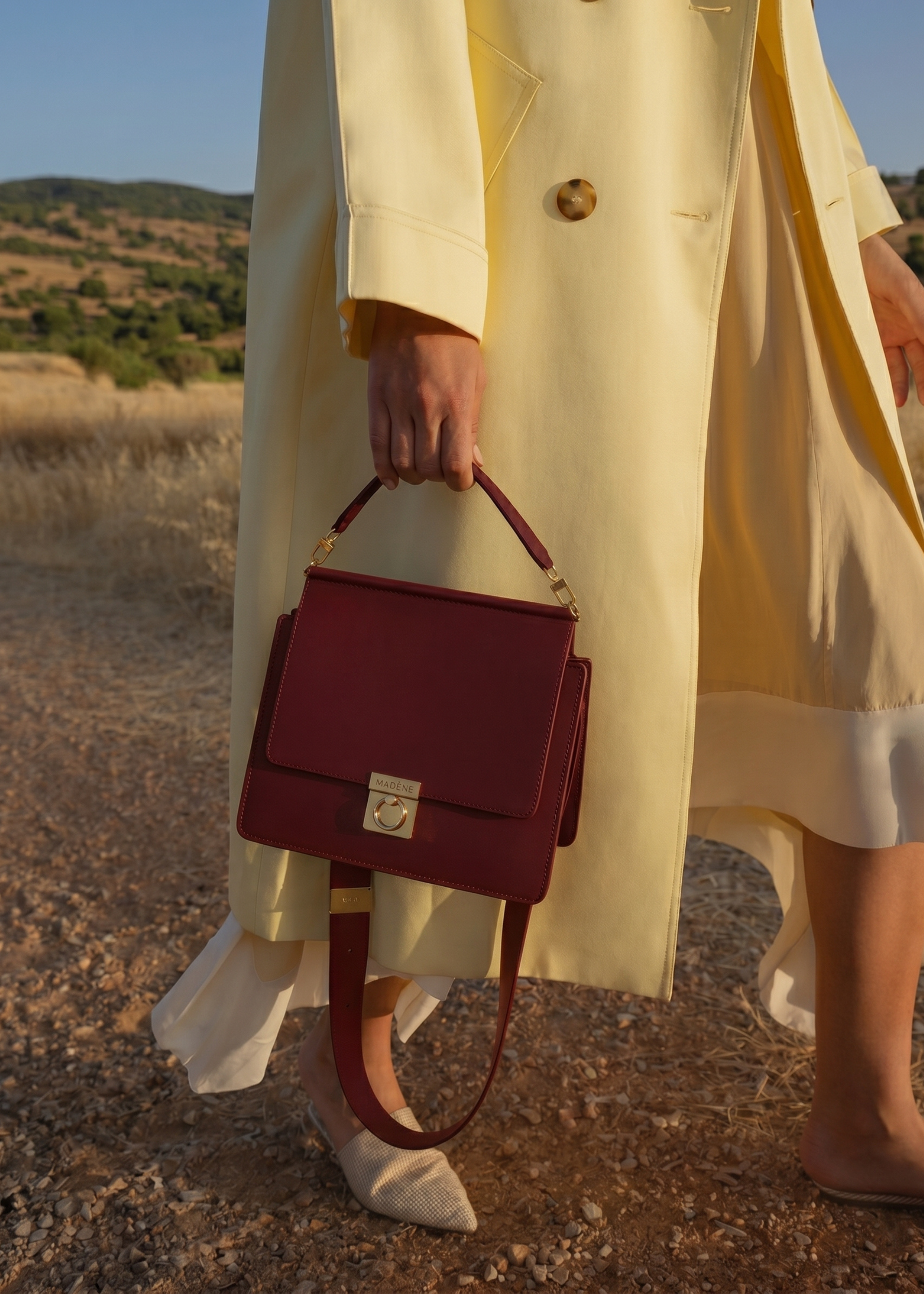 Maison Carry - Smooth Burgundy