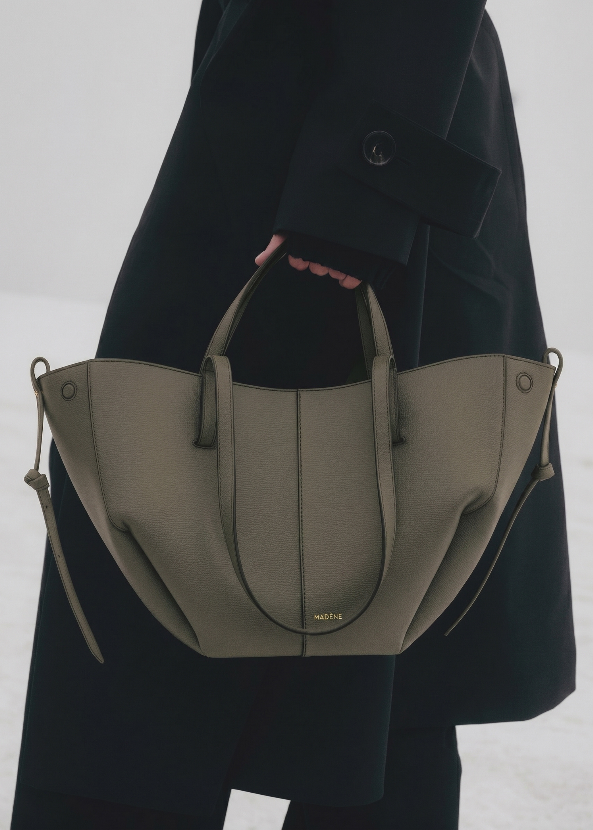 Aveline Mini - Textured Smoky Green