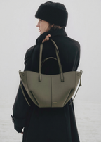 Aveline Mini - Textured Smoky Green