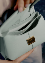 Solène Mini - Textured Sea Foam