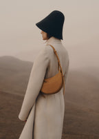 Vivienne - Crocodile Nubuck Cinnamon