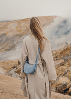 Vivienne - Crocodile Nubuck Polar