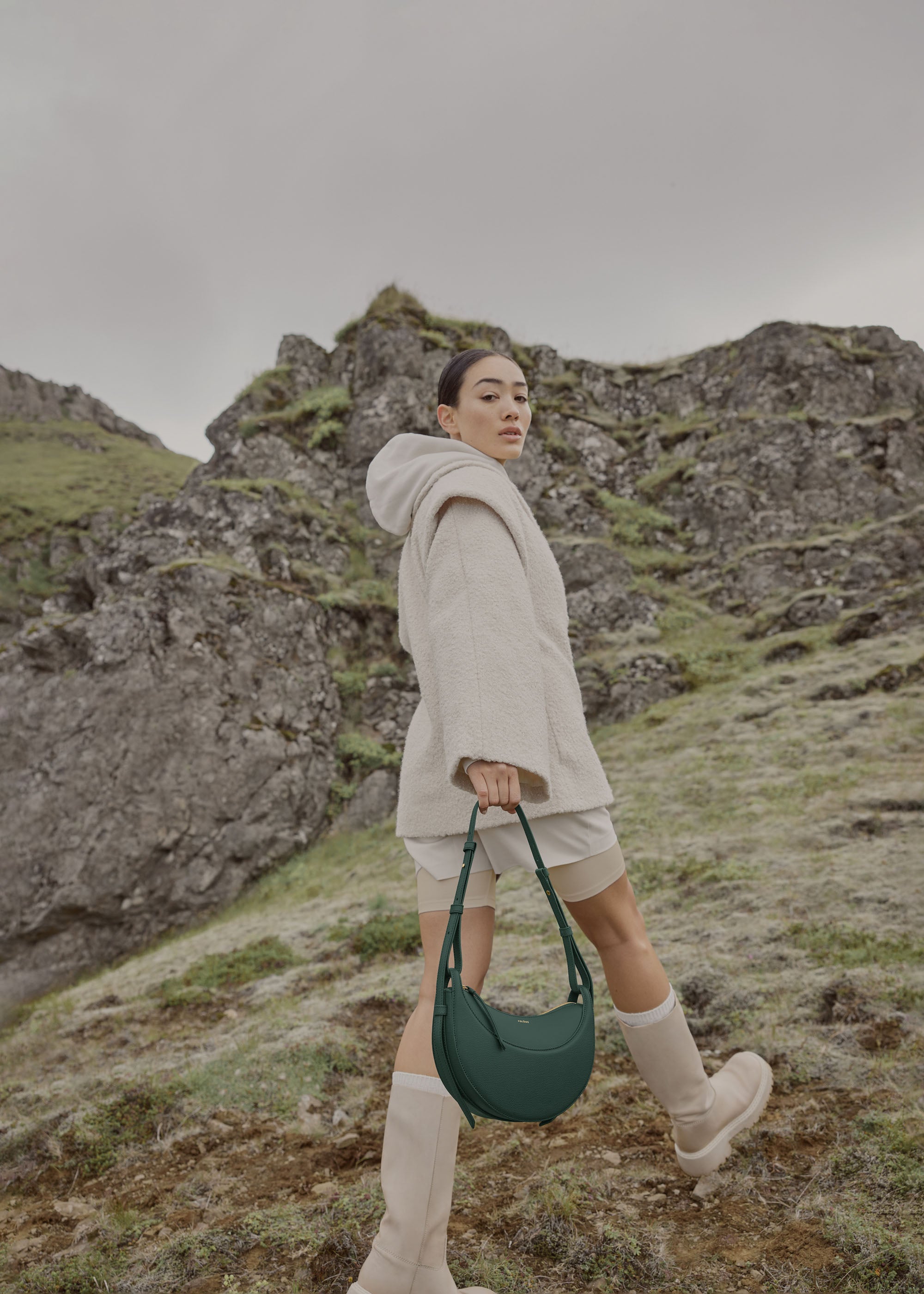 Vivienne - Textured Green