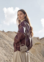 Camille Micro - Textured Taupe