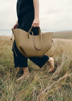 Aveline Grand - Textured Smoky Olive