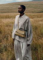 Solène Mini - Textured Smoky Olive