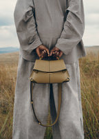 Solène Mini - Textured Smoky Olive