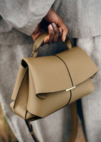 Solène Mini - Textured Smoky Olive