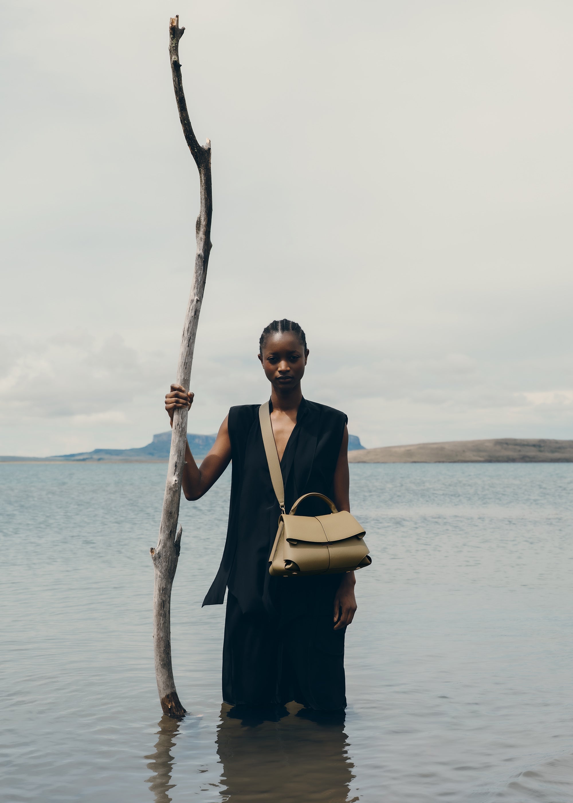 Solène - Textured Smoky Olive