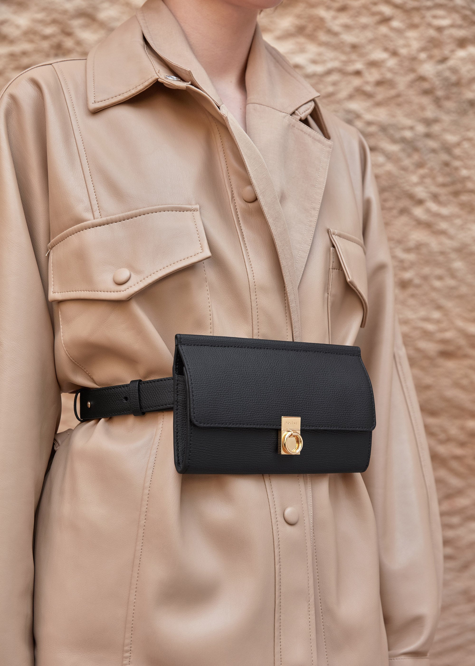 Maison Carry Belt - Textured Black
