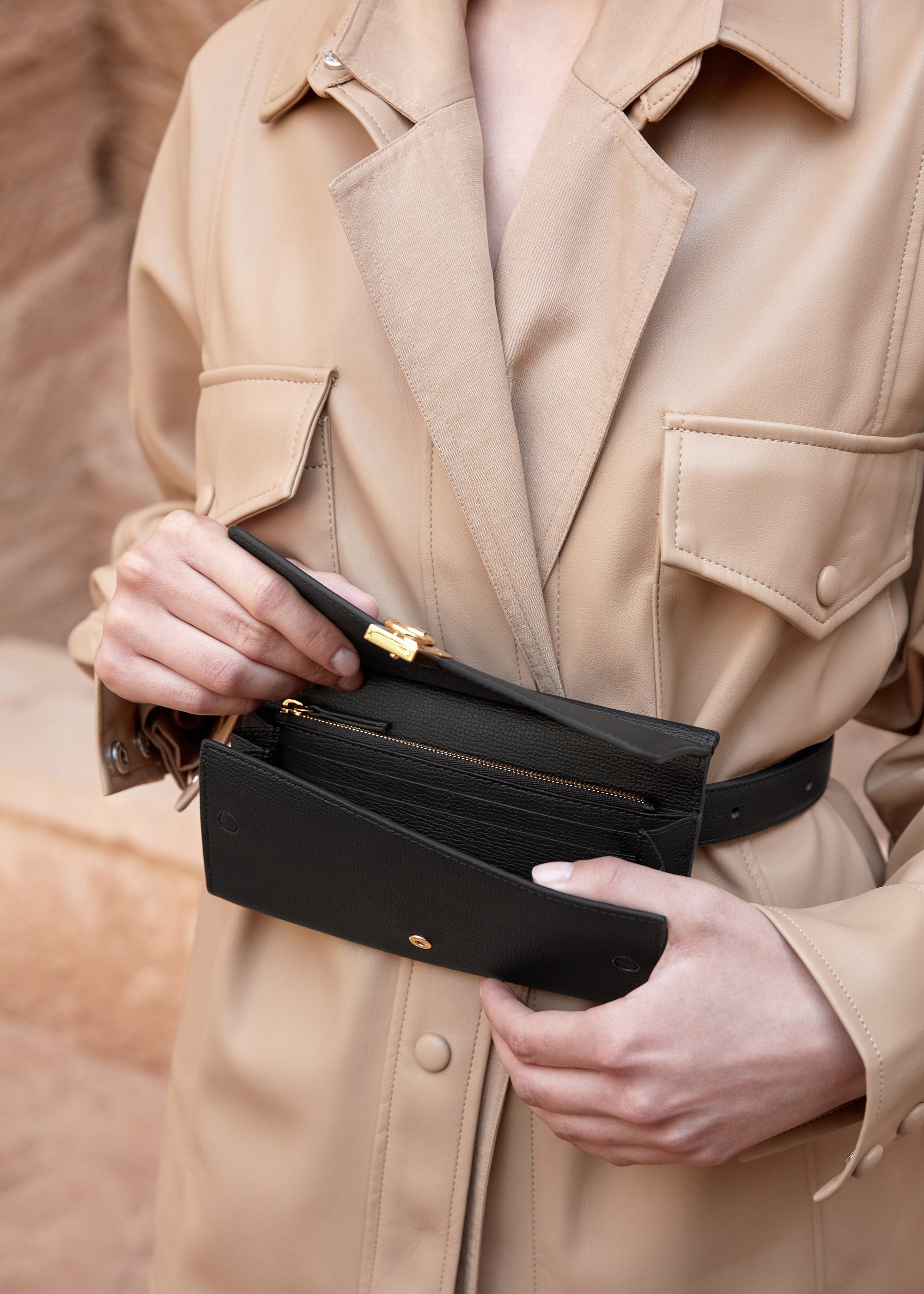 Maison Carry Belt - Textured Black