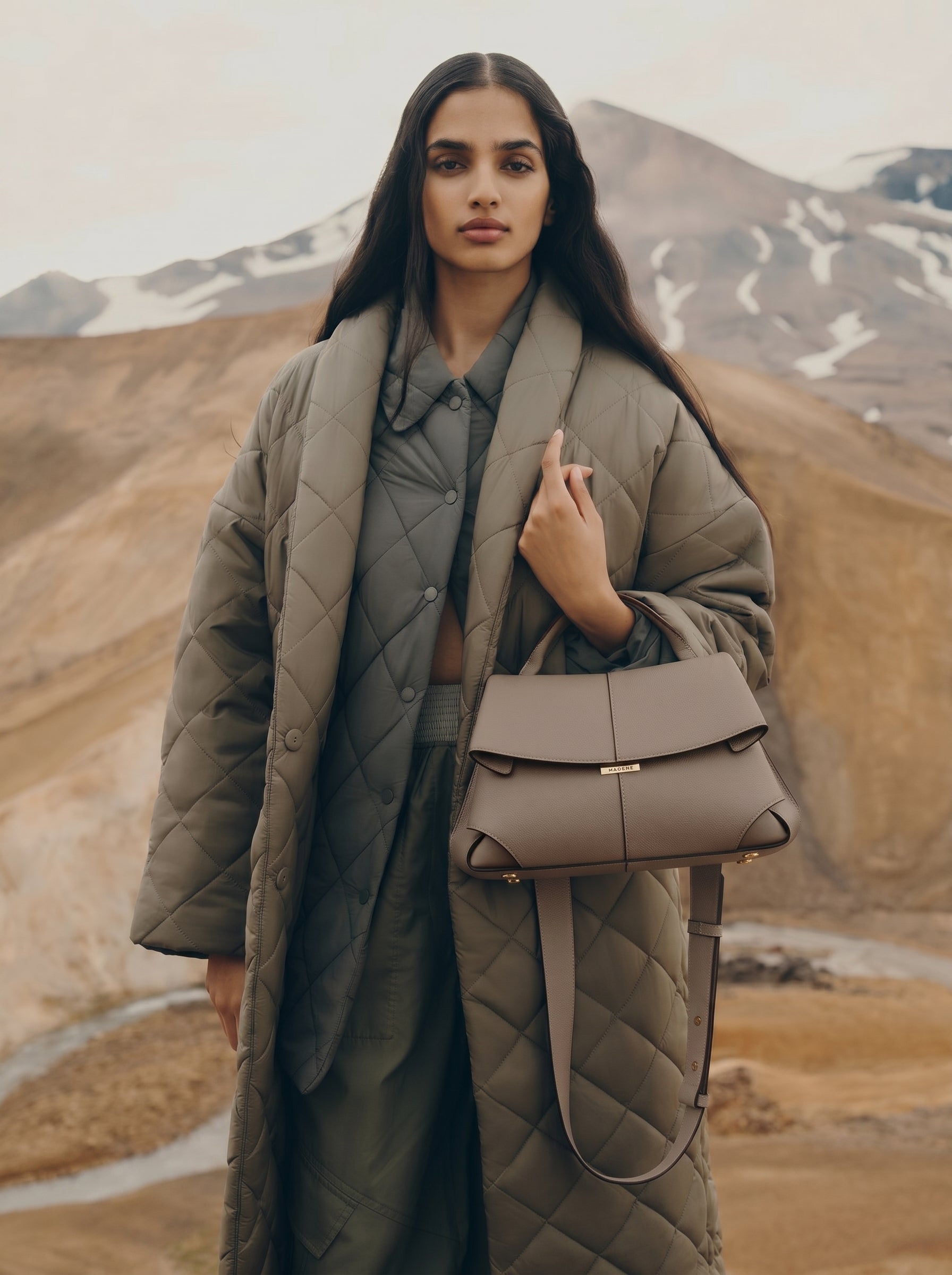 Solène - Textured Taupe