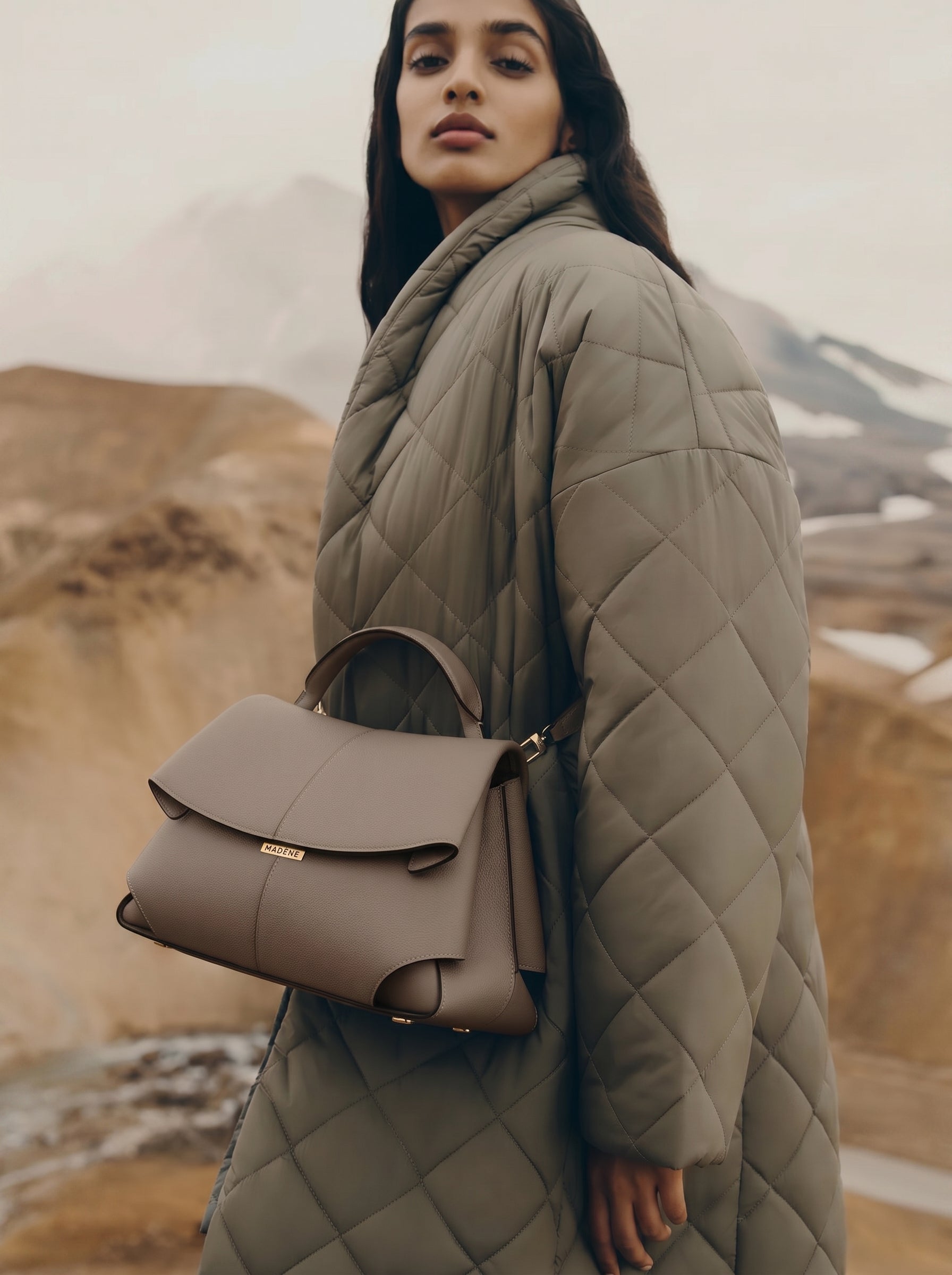 Solène - Textured Taupe