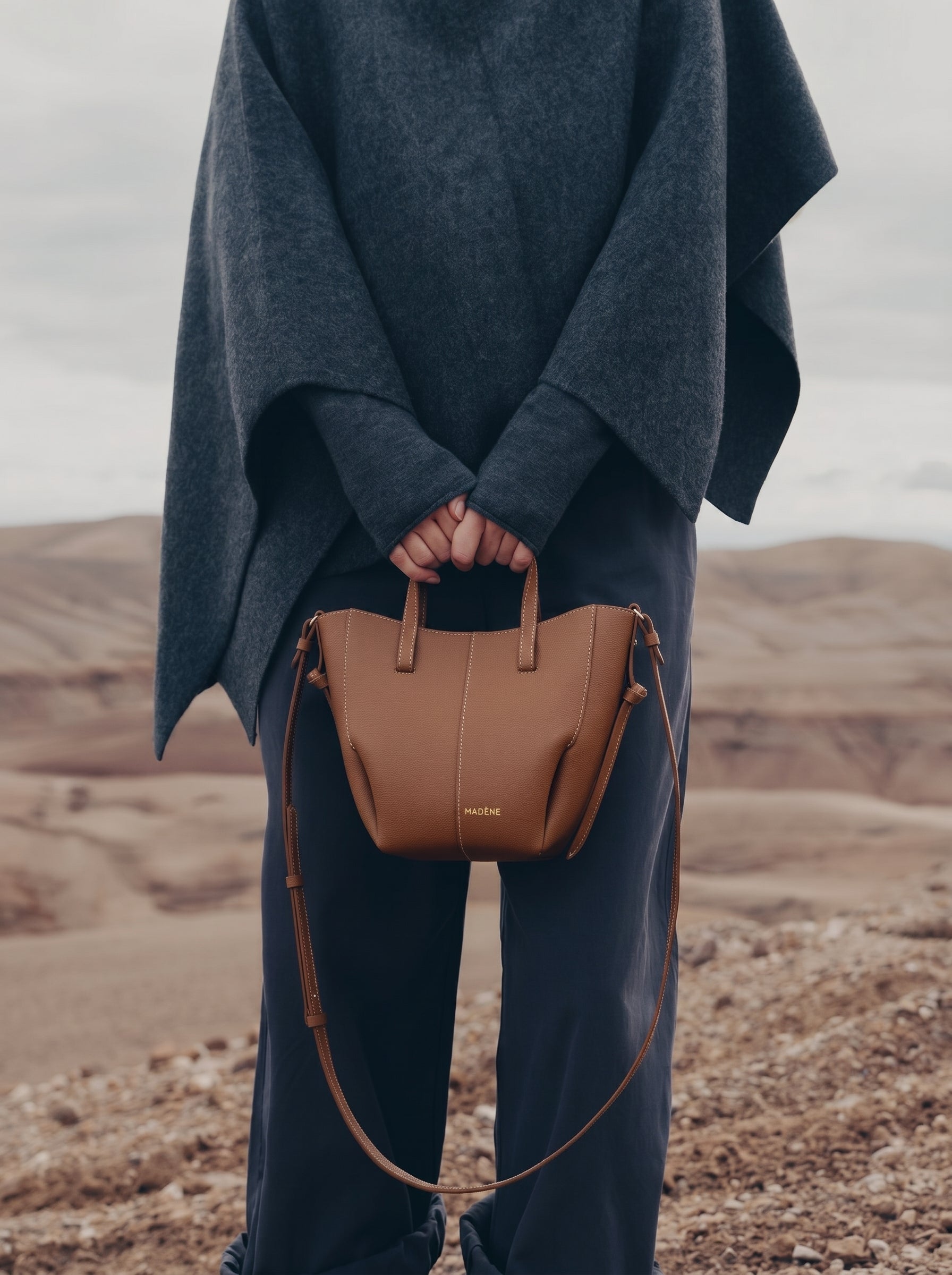 Aveline Tote Nano - Camel Grain