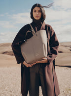 Aveline Tote - Textured Taupe