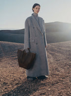 Aveline Tote - Textured Ebony