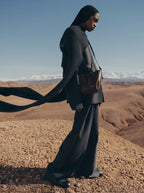 Aveline Tote Nano - Textured Ebony