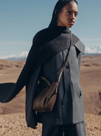Aveline Tote Nano - Textured Ebony