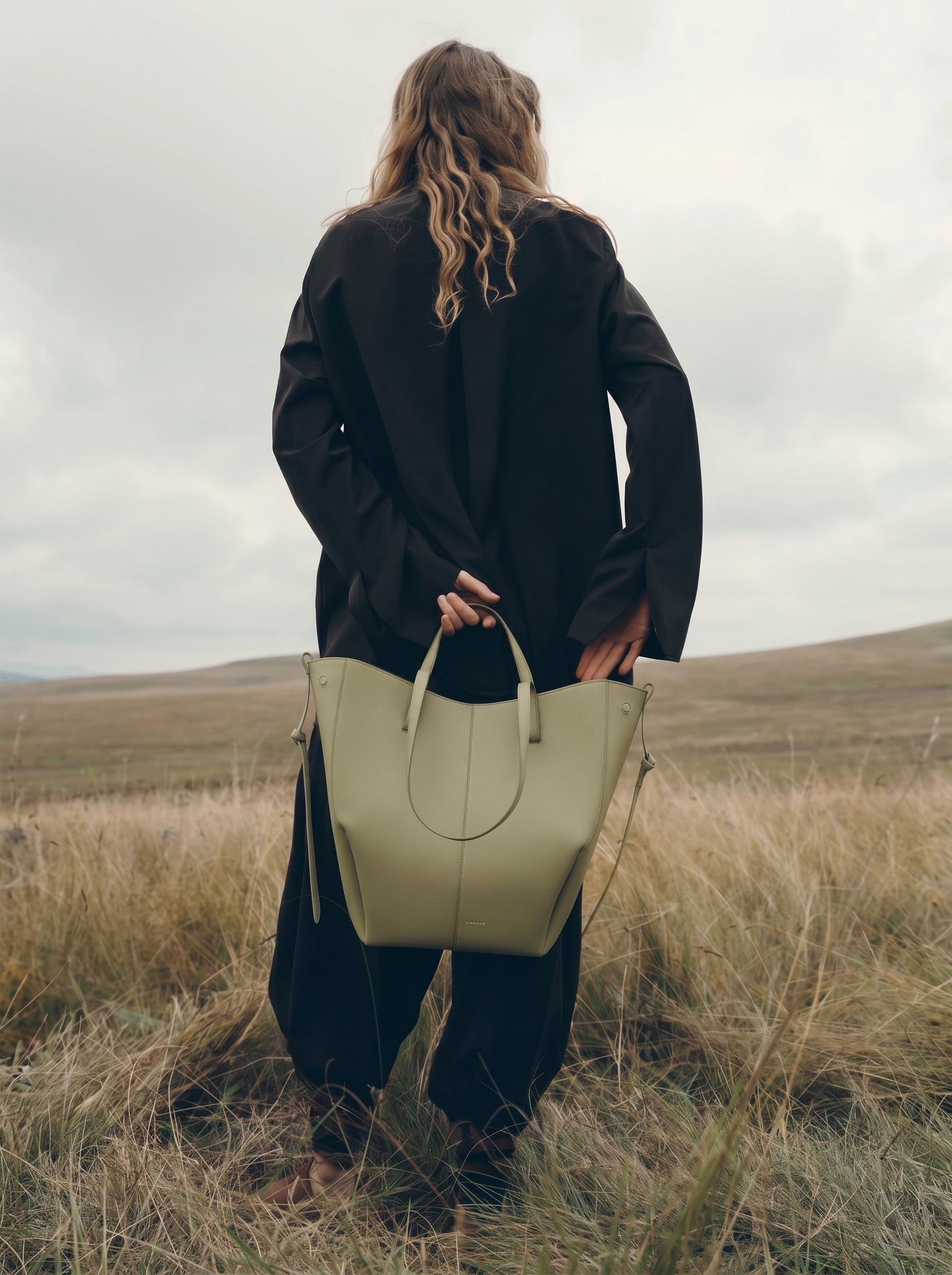 Aveline Tote - Textured Linden