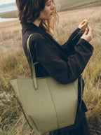 Aveline Tote - Textured Linden