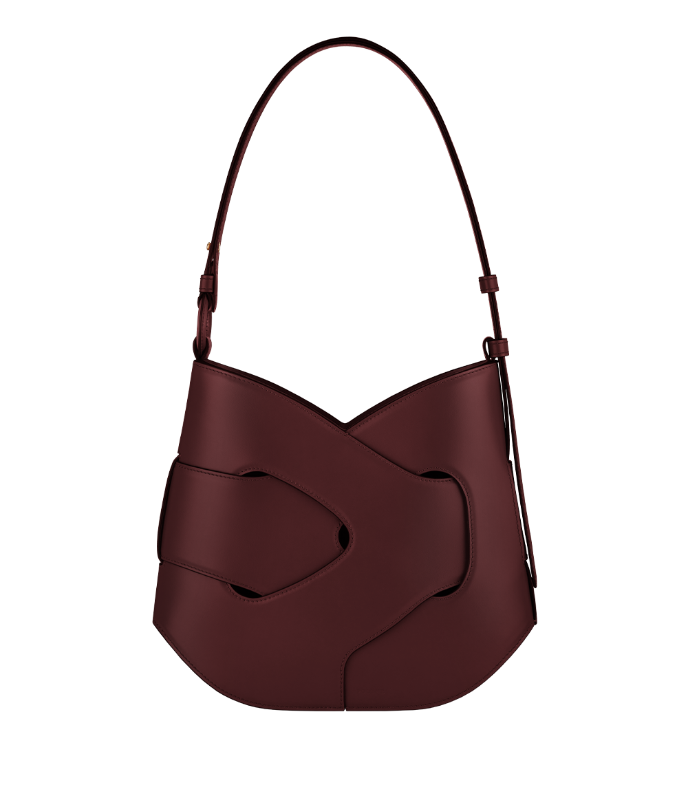 Évienne Hobo - Smooth Black Cherry