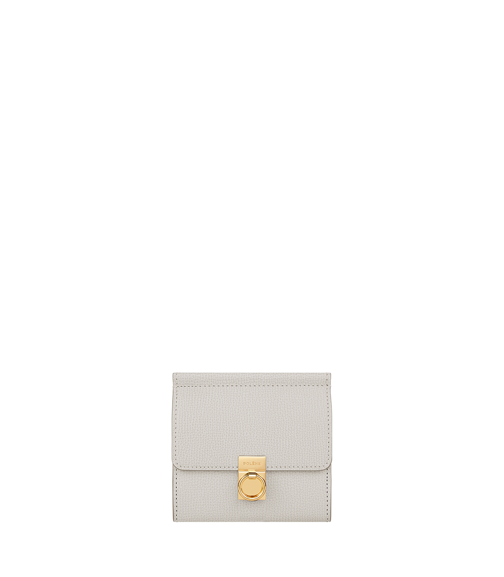 Maison Carry Wallet - Textured Chalk